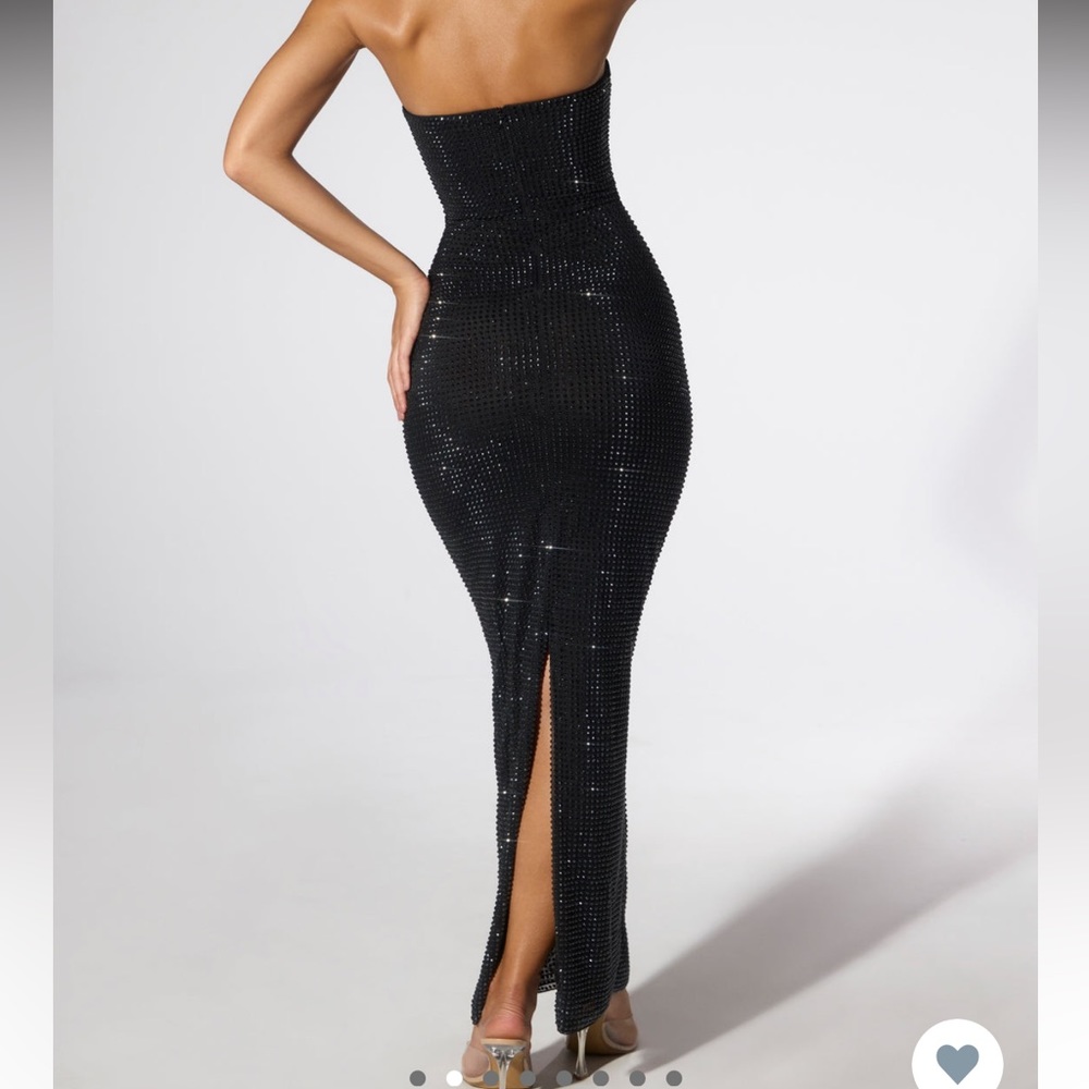 Elegant black evening gown from OH Polly
